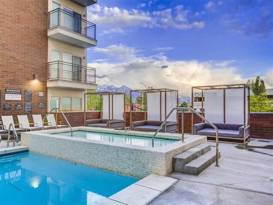 Appartement Lux 2 Bd Boho In Heart Of Slc à Salt Lake City Extérieur photo