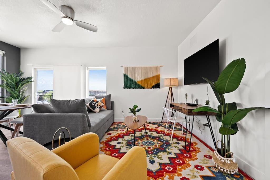 Appartement Lux 2 Bd Boho In Heart Of Slc à Salt Lake City Extérieur photo