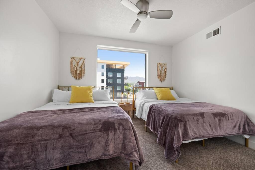 Appartement Lux 2 Bd Boho In Heart Of Slc à Salt Lake City Extérieur photo